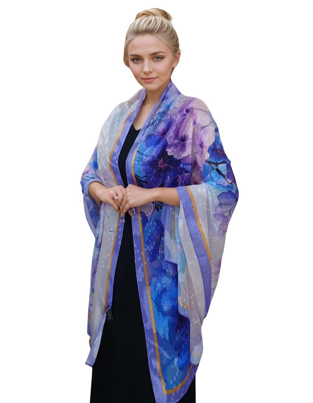 xyueanlo SR-048 Satin Royale Scarf - View 1